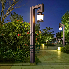 别墅园路庭院灯 光影艺术与功能美学的融合